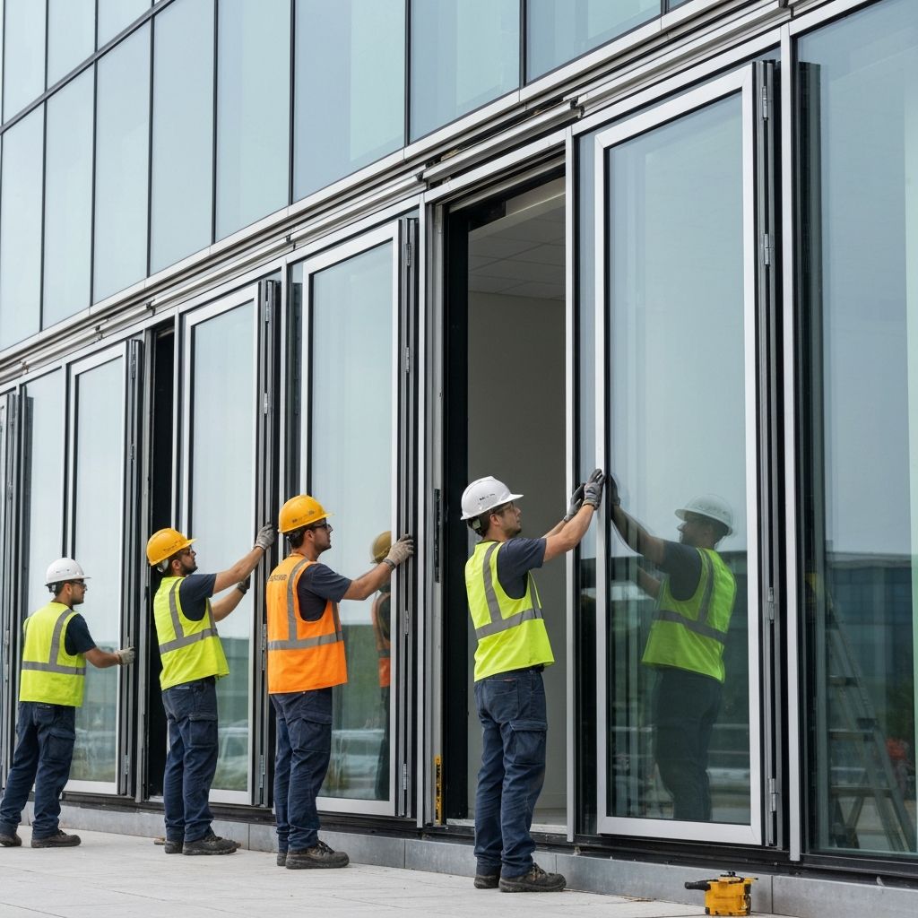 JP Aluminium team at work